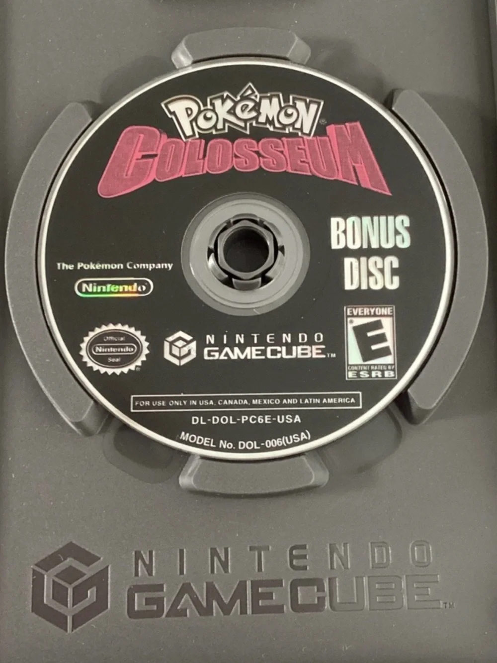 Pokemon Colosseum Bonus Disc Nintendo GameCube Game Authentic Tested